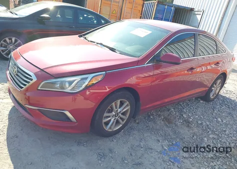 2016 Hyundai Sonata Se from USA, damaged, VIN 5NPE24AF4GH382041